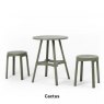 Nardi Combo table in cactus