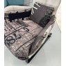 Fama Kangou rocking armchair with footstool