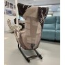 Fama Kangou rocking chair with footstool