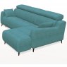 Fama Berlin 2 seater sofa with chaise on right