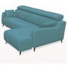 Fama Berlin 2 seater sofa with chaise on right