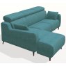 Fama Berlin 2 seater sofa with chaise on left