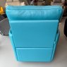 Fama leather swivel chair