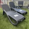 Nardi Alfa sunloungers in anthracite