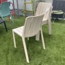 Nardi Outdoor 4 x Nardi Tiberina bistrot dining chairs in Corda (5 day delivery)
