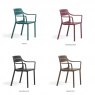 Nardi Outdoor Nardi Cassia dining armchairs (set of 2-6)