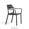 Nardi Cassia dining armchairs - Antracite
