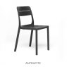 Nardi Cassia bistrot chairs - antracite