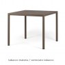 Nardi Piave dining table - Tabacco materia - verniciato tabacco