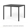Nardi Piave dining table - Antracite materia - verniciato antracite