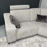 Fama Fama Atlanta recliner corner sofa - covered in axis 54