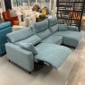 Fama Fama Axel recliner sofa with chaise right - covered in club 43