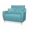 Reclining loveseat by fama