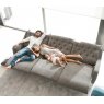 Modern high back recliner sofa