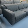 Recliner sofa with right chaise