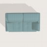 Fama Paradis 2 seater sofa 2B2L - aerial perspective