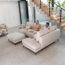 Fama Scala modular corner sofa with generous seating and an open-ended divan