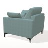 Fama Scala N armchair with L arms - back view