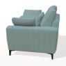 Fama Scala N armchair with V arms - back view