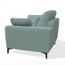 Fama Scala M armchair with V arms - back view