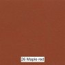 Emu 26 maple red metal colour