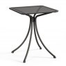 Emu Combo square table - mesh top 1800 in antique iron 22