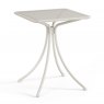Emu Combo square table - mesh top 1800 in matt white 23