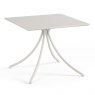 Emu Combo square table - solid top - 23 Off White