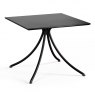 Emu Combo square table - solid top - 24 Black