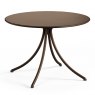 Emu Combo round table - solid top - 41 Indian Brown