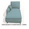 Fama Selene FV1 chaise module - fabric