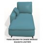 Fama Selene FV1 chaise module - dalmata leather