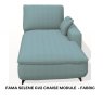 Fama Selene GV2 chaise module - fabric