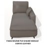 Fama Selene FV2 chaise module - ciervo leather