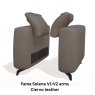 Fama Selene V1-V2 arms - ciervo leather