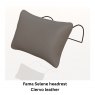 Fama Selene Headrest - ciervo leather
