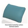 Fama Selene Butterfly cushion - dalmata leather