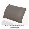Fama Selene Butterfly cushion - ciervo leather