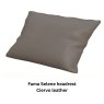 Fama Selene lumbar cushion - ciervo leather
