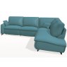 Fama Selene V-2M-R-H1 sofa - dalmata leather front view