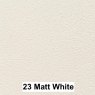 23 matt white Emu metal colour