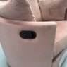Fama Fama Moon chair - manual recliner covered in venice 11