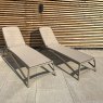 Nardi Atlantico outdoor sun loungers tortora