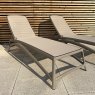 Nardi Atlantico outdoor sun loungers tortora 5 day delivery