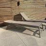 Nardi Atlantico outdoor sunloungers in tortora