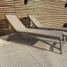 Nardi Atlantico outdoor sun loungers in taupe