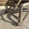 Nardi Atlantico outdoor sun loungers with wheels