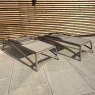 UK Nardi Atlantico outdoor sun loungers tortora