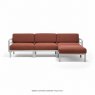 Maximo 4 with footstool - Gesso cannella sunbrella
