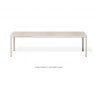 Nardi Tevere laminate 210 extending dining table - corda
